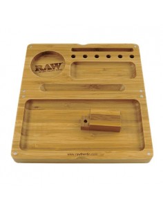 RAW BAMBOO CAJA BANDEJA CON...