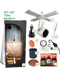 KIT LED 120W 60x60CM